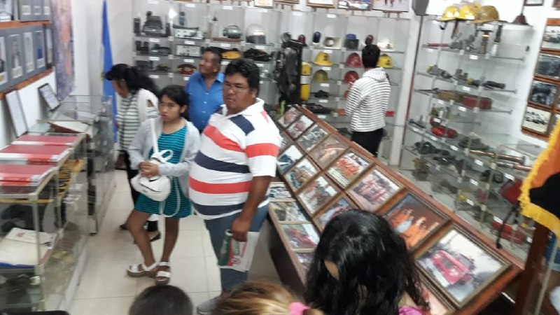 Más de 500 personas visitaron el Museo de Los Bomberos museo bomberos gente - Más de 500 personas visitaron el Museo de Los Bomberos