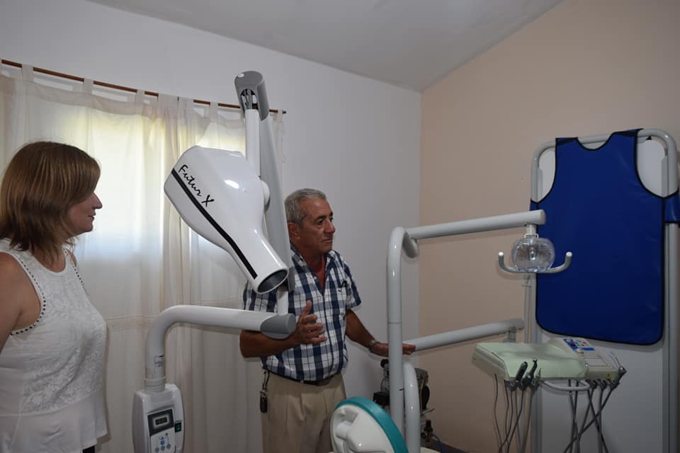 Se reinauguró el Dispensario de San Isidro san isidro sillon odontologico - Se reinauguró el Dispensario de San Isidro