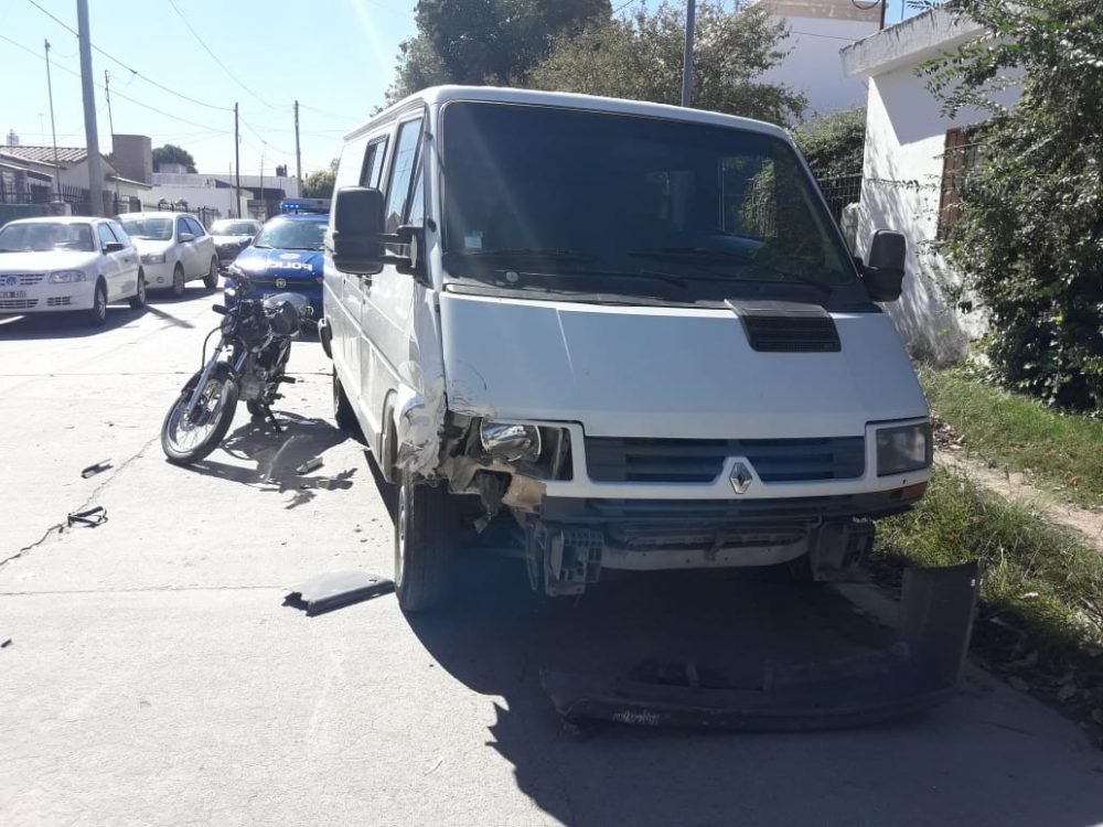 Un motociclista herido tras colisión en Llorens y Chile accidente llorens departamental - Un motociclista herido tras colisión en Llorens y Chile
