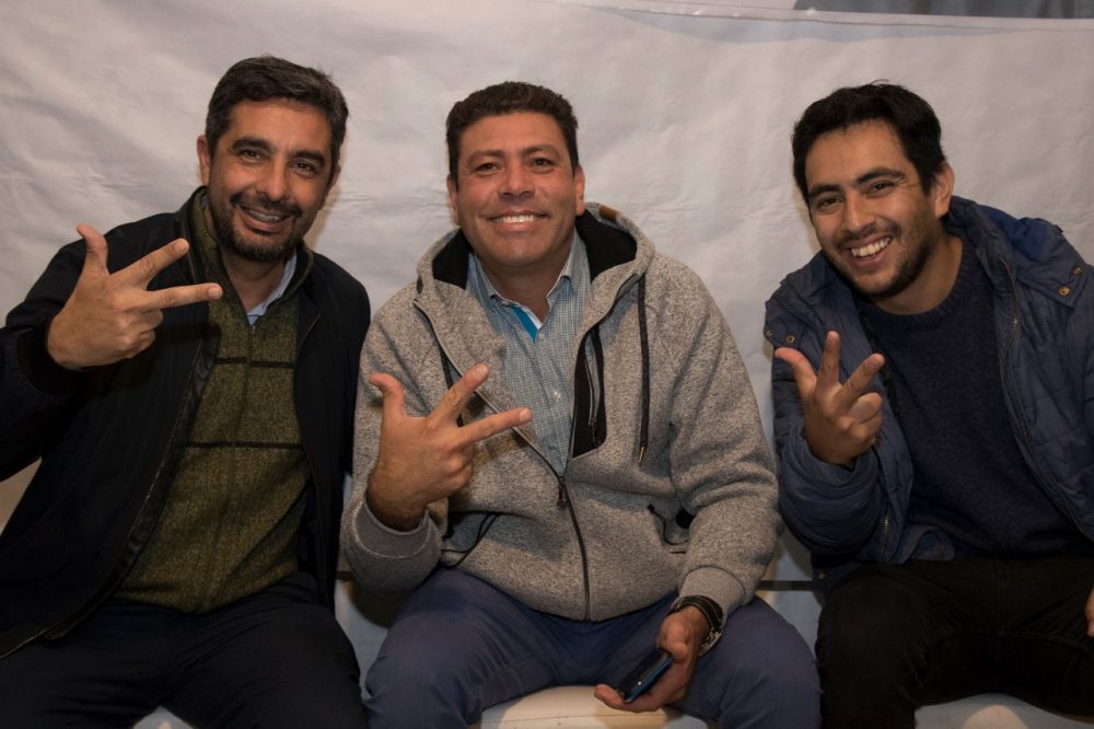Nelson Luján renovó por cuarto año su mandato lujan morer - Nelson Luján renovó por cuarto año su mandato