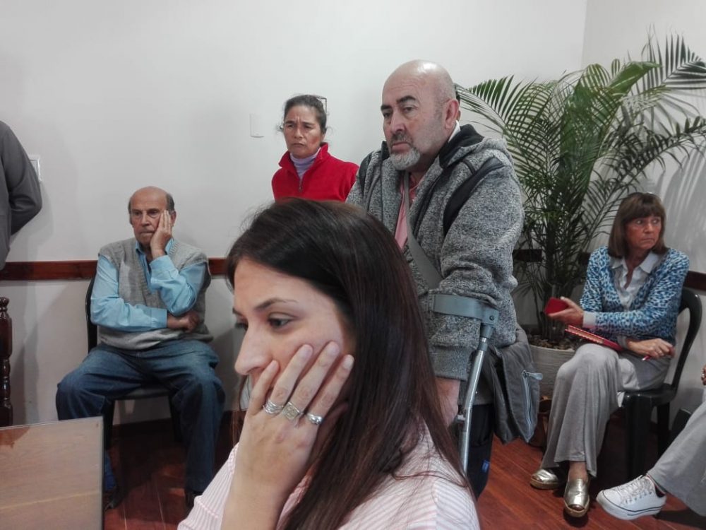 tito rivarola coordinadora - La Coordinadora 27 de mayo volvió a reclamar en el Concejo
