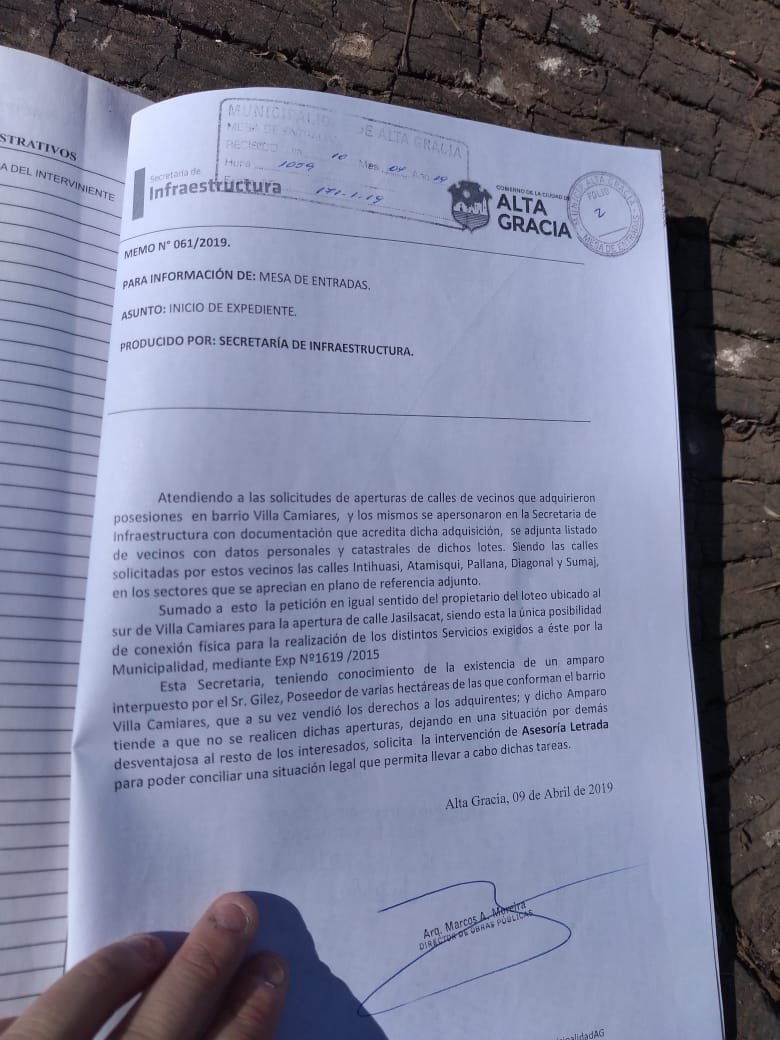 Villa Camiares: abrirán calles cerradas por pleito entre privados camiares expediente apertura calles E - Villa Camiares: abrirán calles cerradas por pleito entre privados
