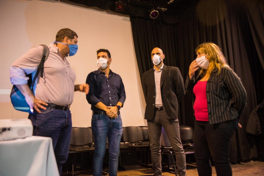 COE 8 reunion tercero arriba - Autoridades del COE 8 se reunieron con referentes políticos y sanitarios de Tercero Arriba