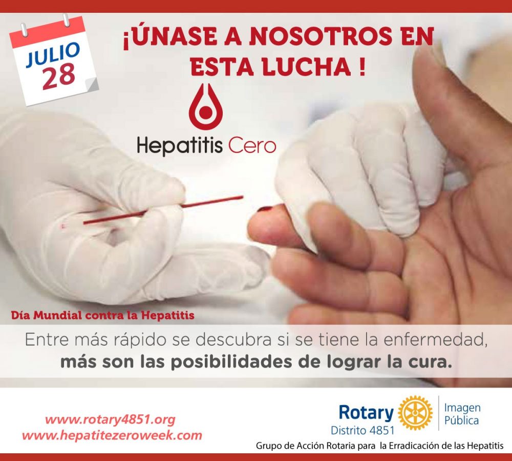 El Rotary continúa con la lucha contra la Hepatitis hepatitis cero - El Rotary continúa con la lucha contra la Hepatitis