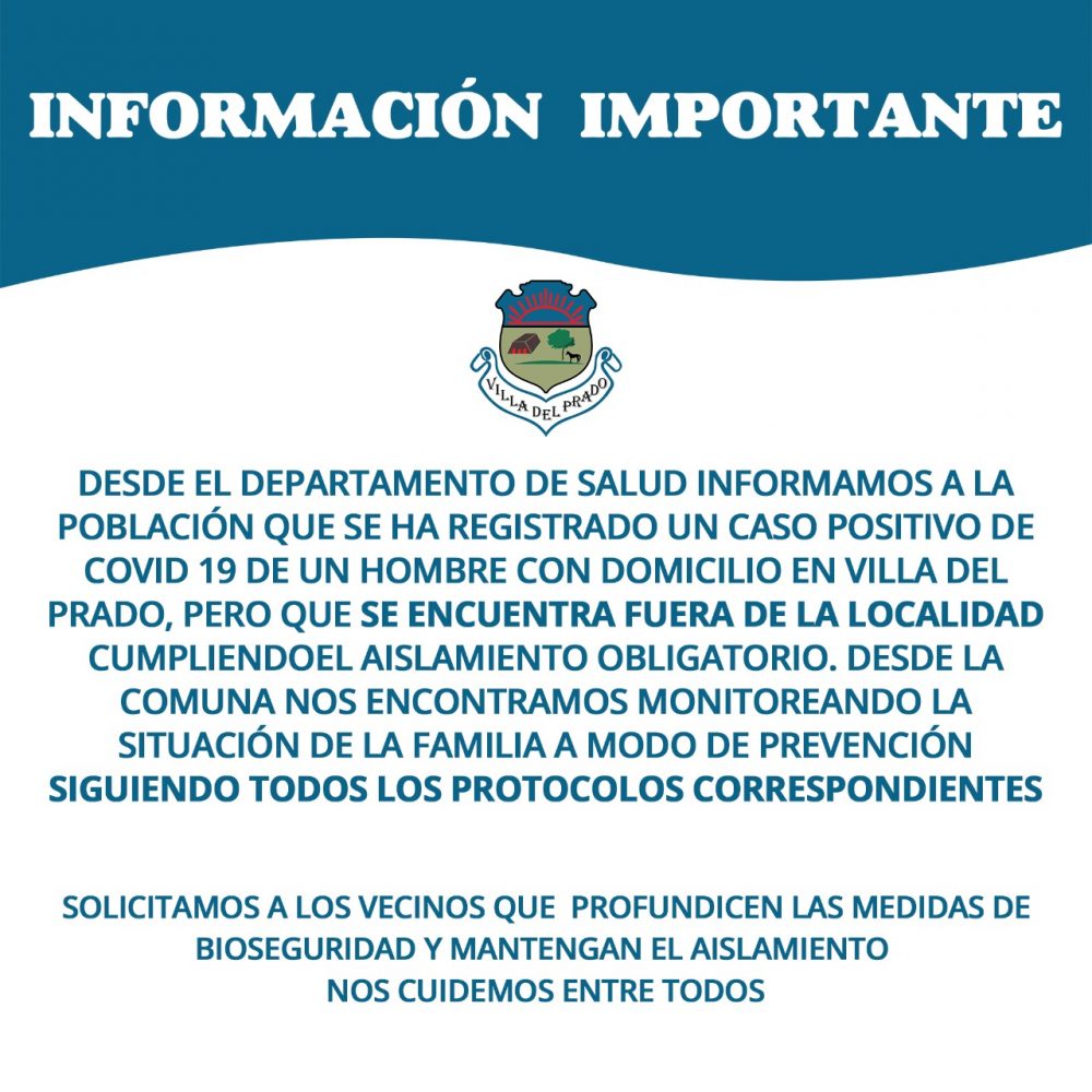 #Coronavirus: se contabilizaron once casos en el Departamento Santa María WhatsApp Image 2020 08 18 at 22.56.12 - #Coronavirus: se contabilizaron once casos en el Departamento Santa María