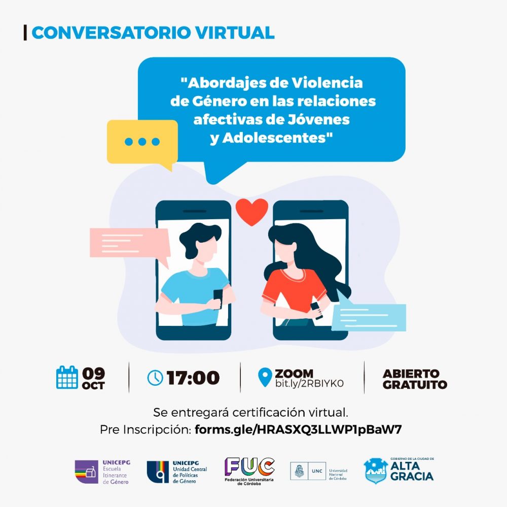 Conversatorio sobre “Violencia de Género en las relaciones afectivas de Jóvenes y Adolescentes" conversatorio - Conversatorio sobre “Violencia de Género en las relaciones afectivas de Jóvenes y Adolescentes"
